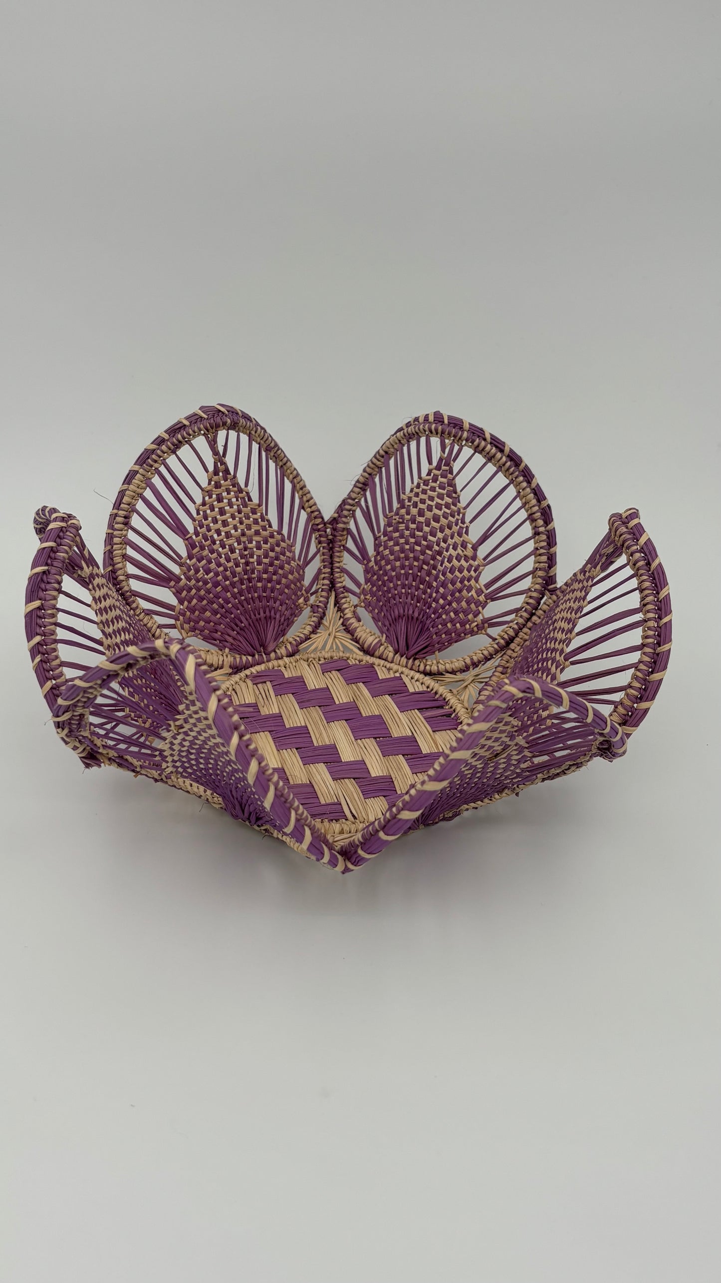 Flower-Shaped Basket