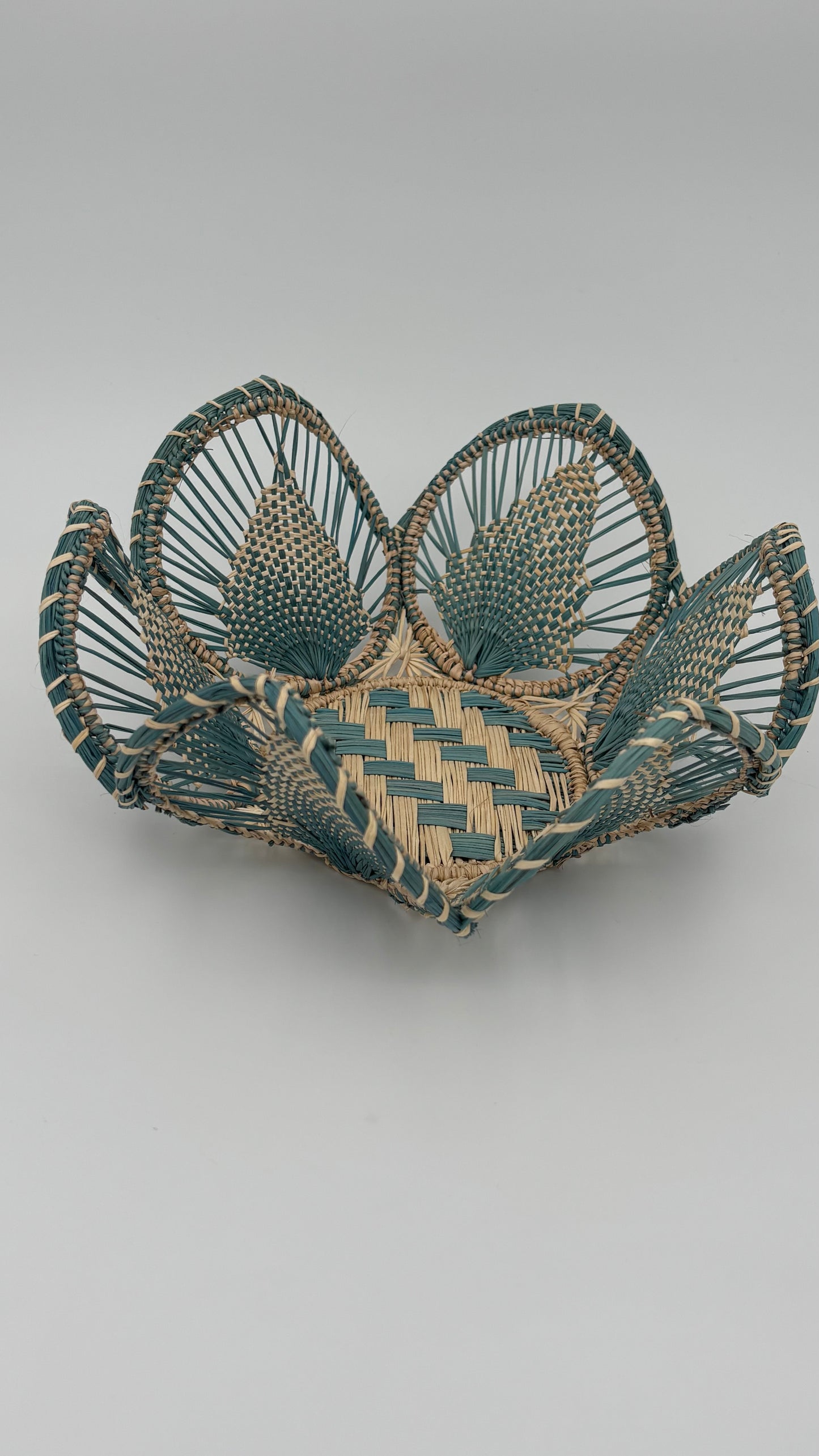 Flower-Shaped Basket